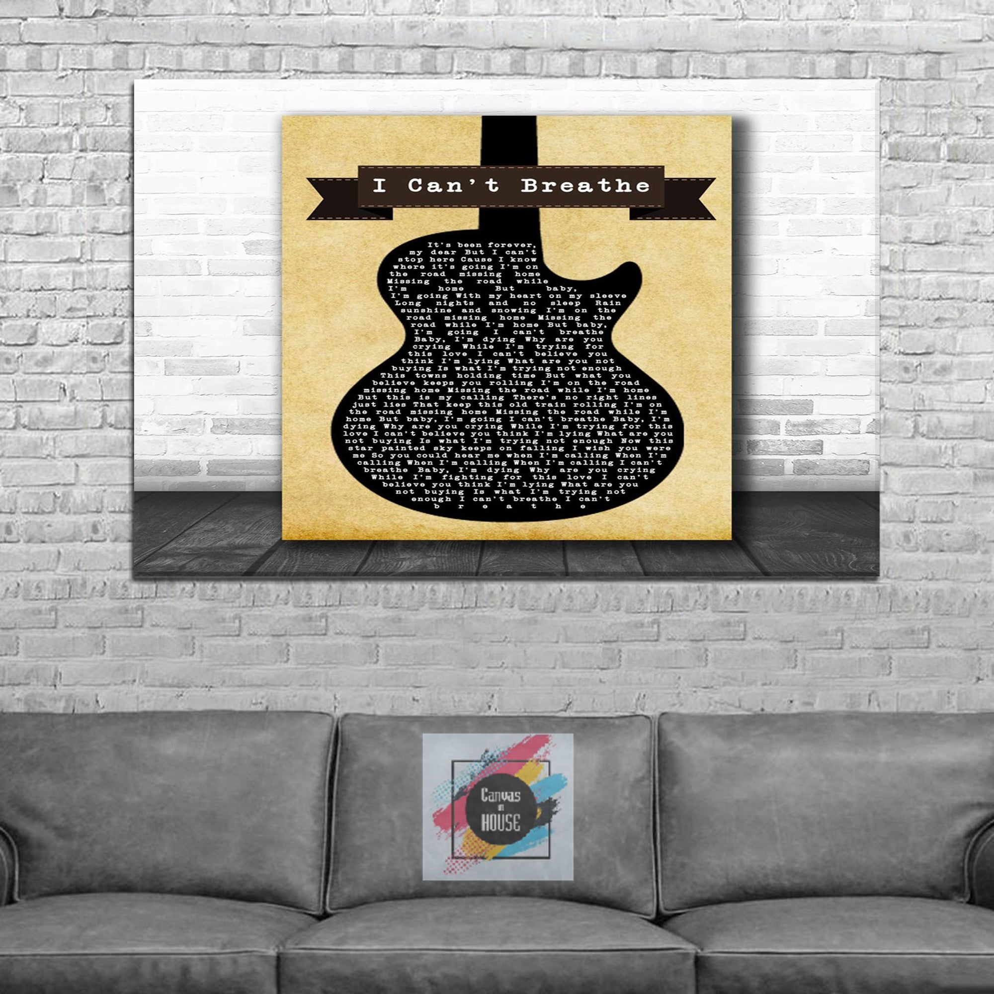 Justice For George Floyd I Can't Breathe 2 1 Pieces Wall Art Canvas