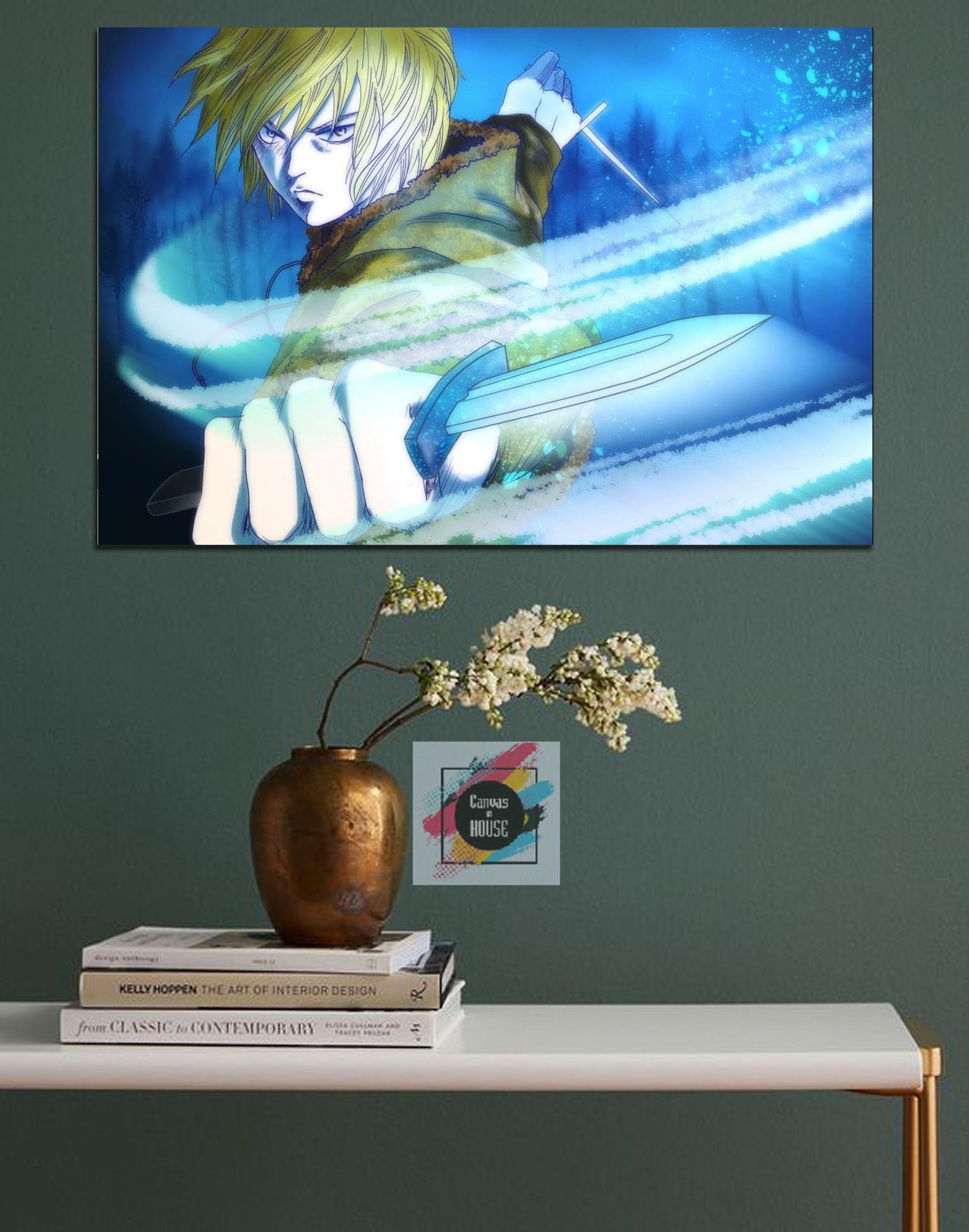 Thorfinn 3 Vinland Saga Anime 1 Pieces Wall Art Canvas