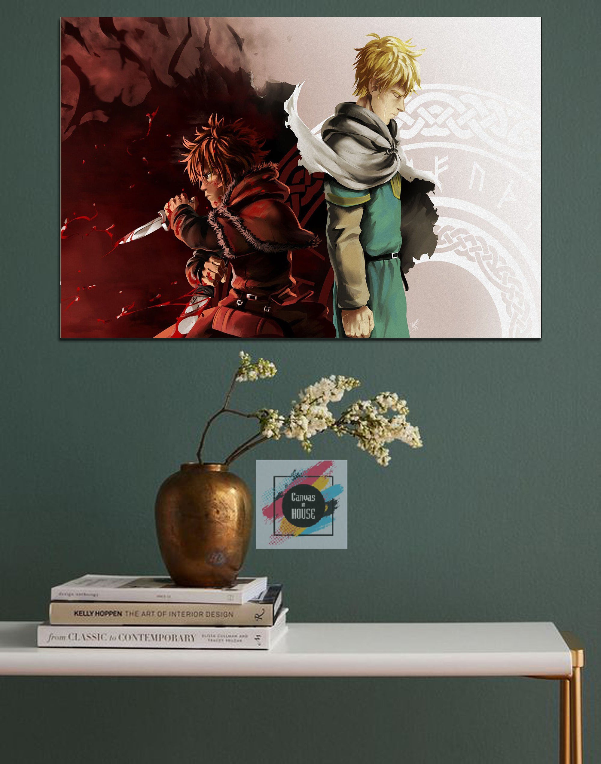 Vinland Saga 1 Anime 1 Pieces Wall Art Canvas