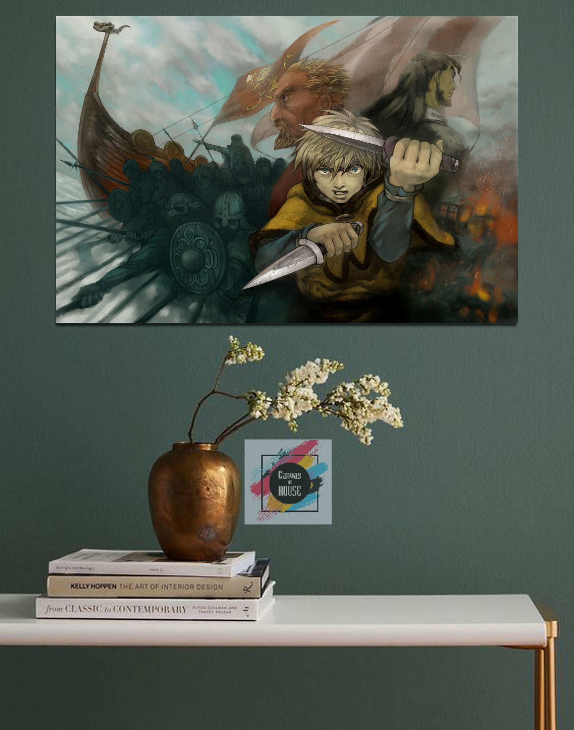 Vinland Saga 2 Anime 1 Pieces Wall Art Canvas