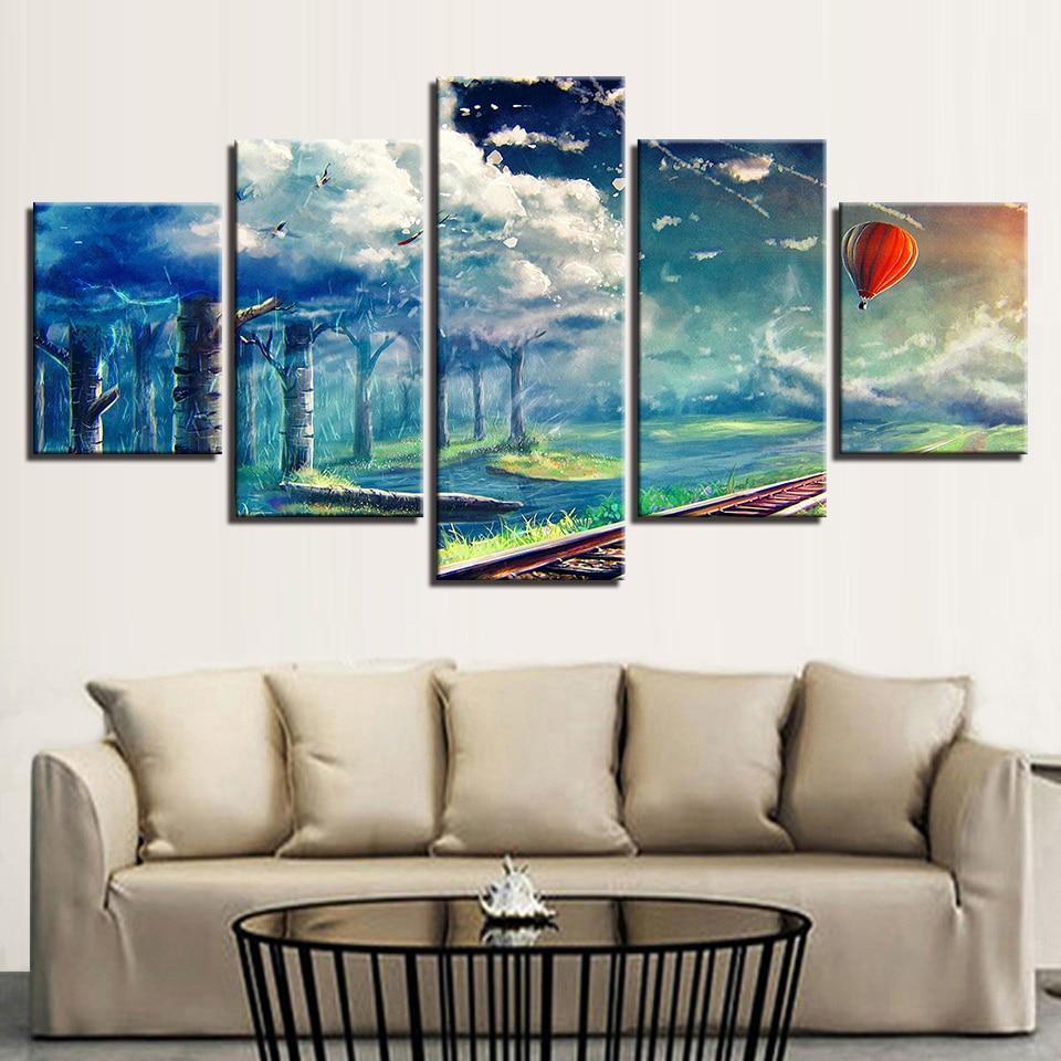 5 Centimeter Per Second Poster Anime Canvas Wall Art
