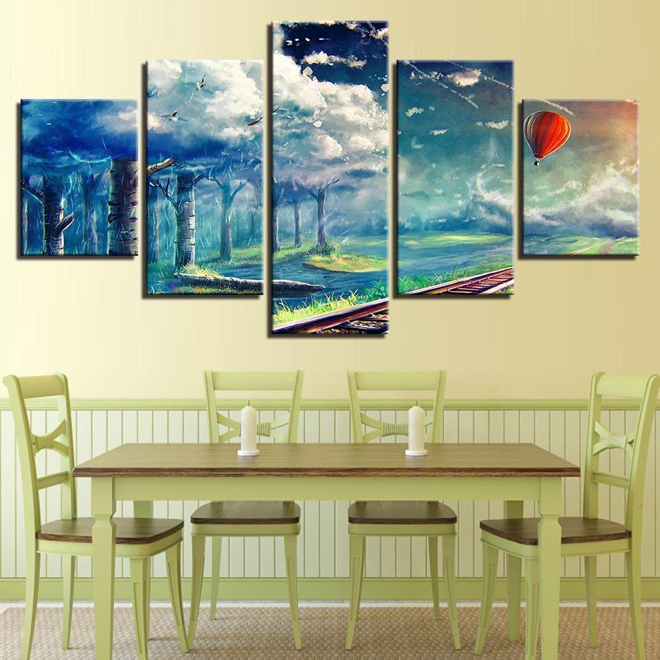 5 Centimeter Per Second Poster Anime Canvas Wall Art