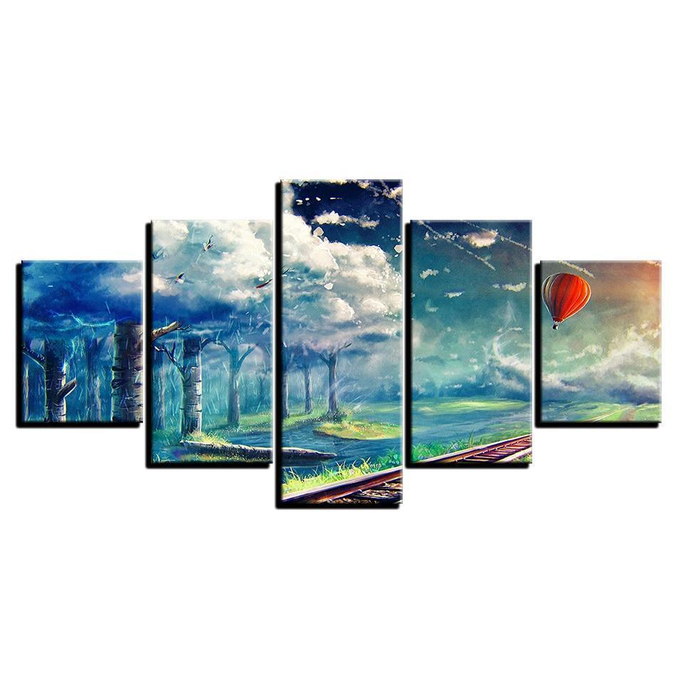 5 Centimeter Per Second Poster Anime Canvas Wall Art