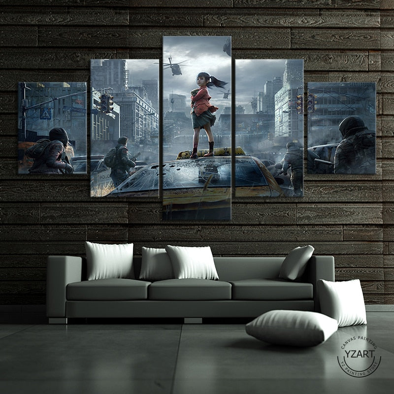 LifeAfter 5 Pieces Canvas Wall Art