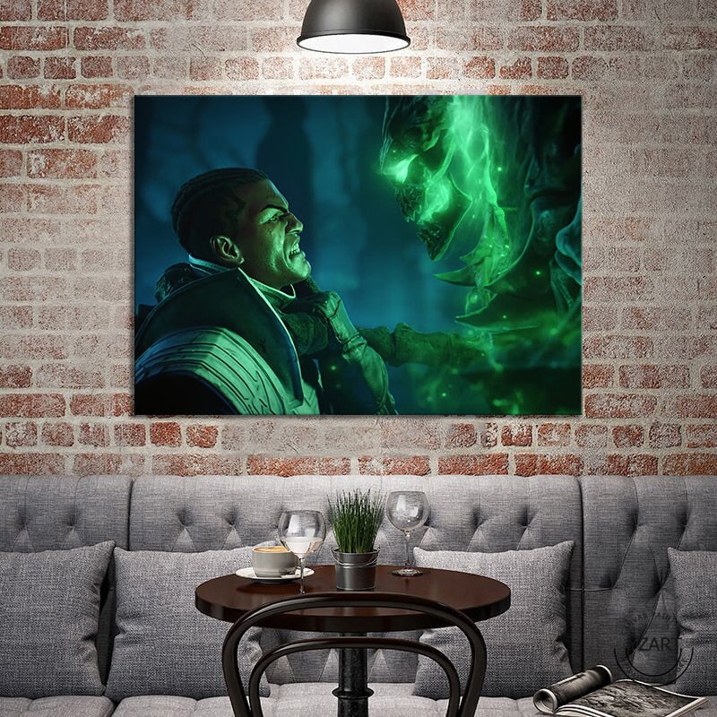 League of Legends Lucian Vs Thresh 1 Pieces Canvas Wall Art