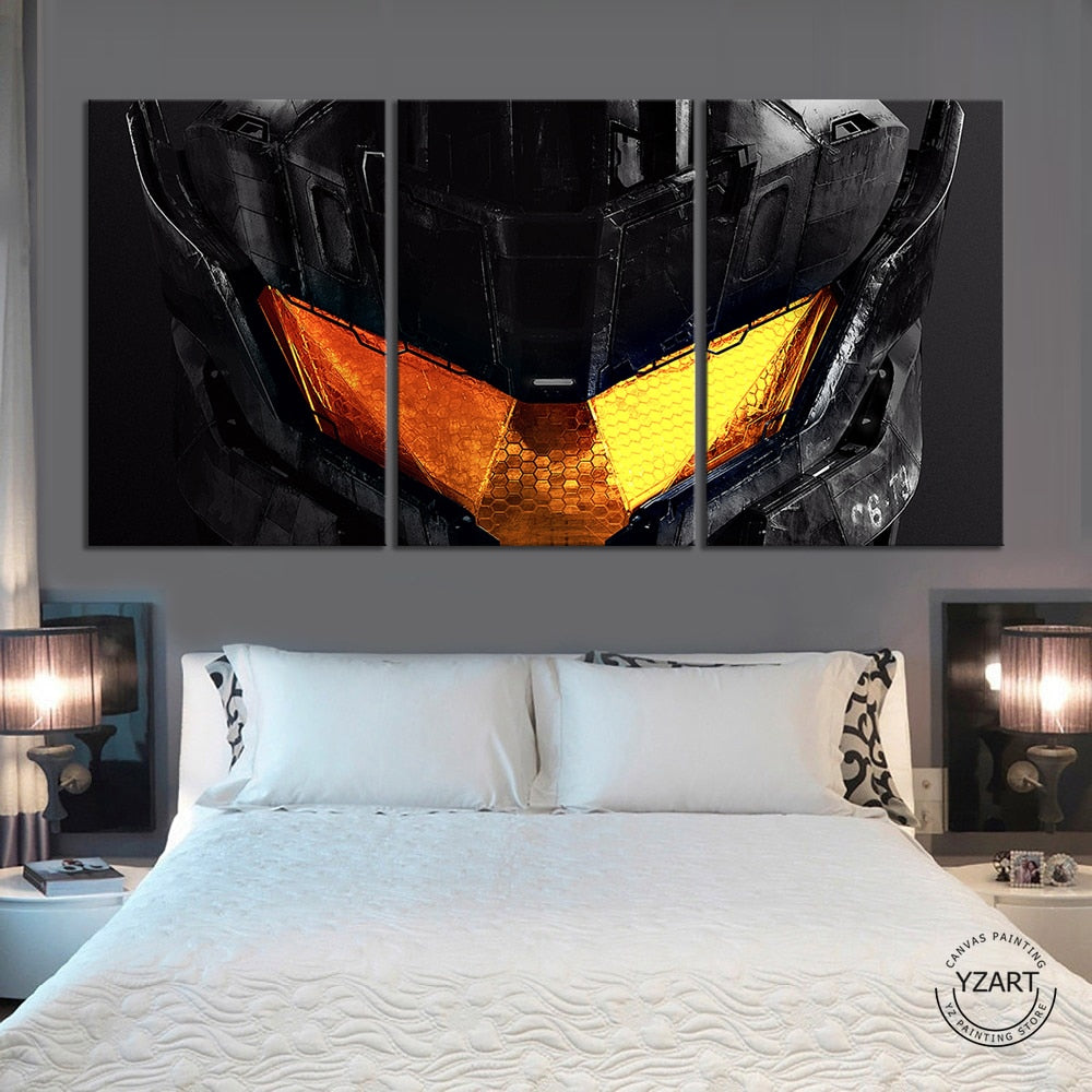 Gipsy Danger Pacific Rim 3 Pieces Canvas Wall Art