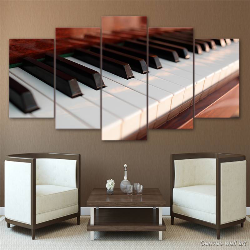 A New Piano Music Canvas Wall Art