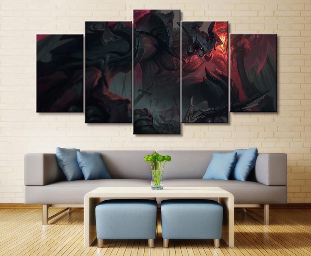 LOL League Of Legends Aatrox Gaming Canvas Wall Art