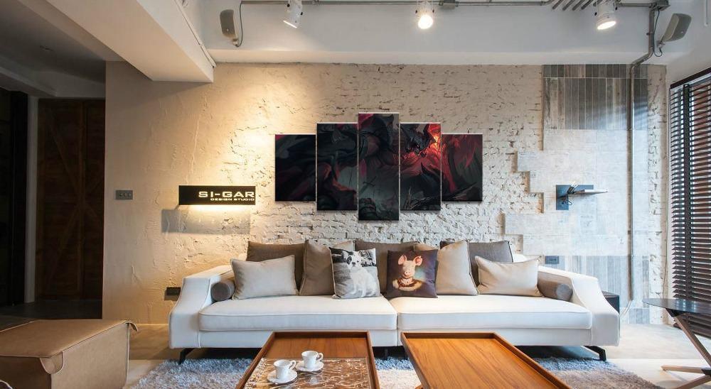 LOL League Of Legends Aatrox Gaming Canvas Wall Art