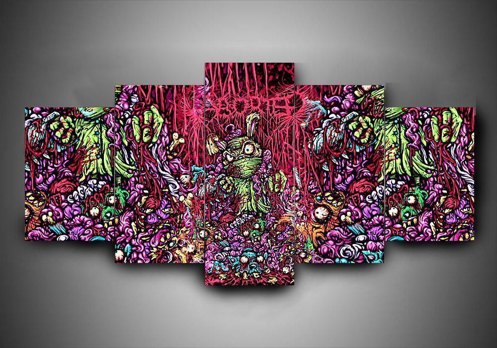 Aborted 1 Music Canvas Wall Art