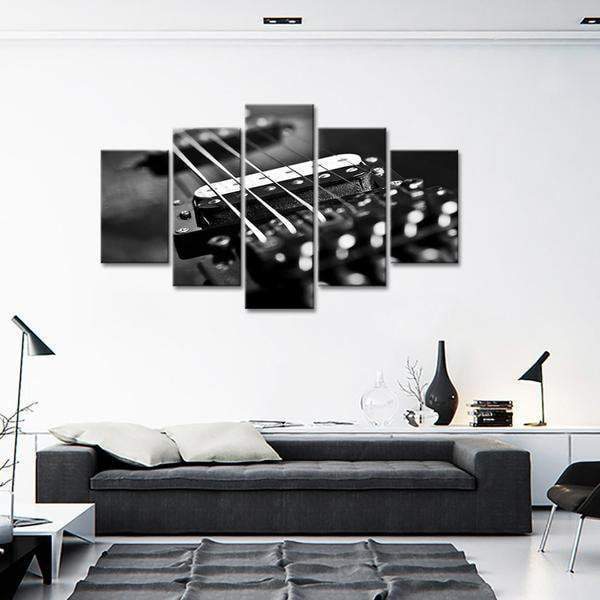 Acoustic Guitar Strings Music Canvas Wall Art