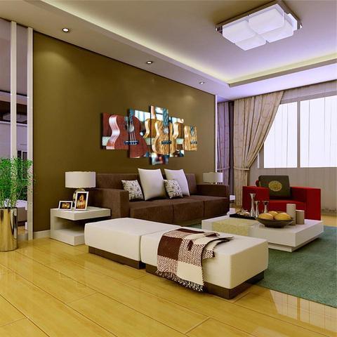 Acoustic Guitars 1 Music Canvas Wall Art
