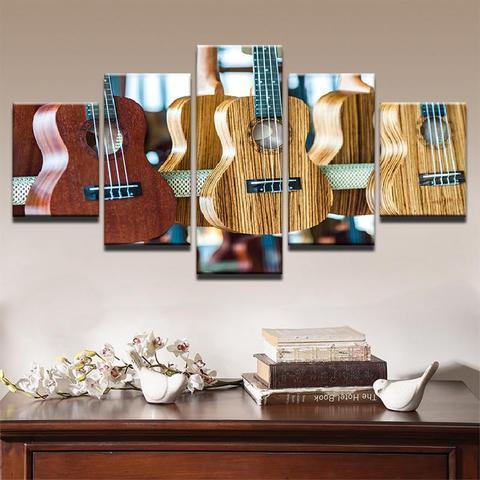 Acoustic Guitars 1 Music Canvas Wall Art