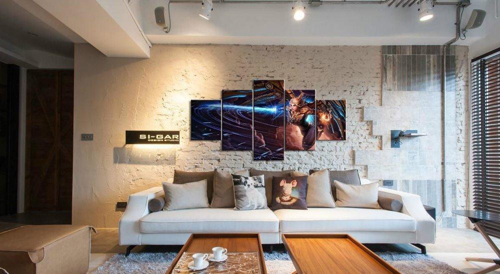 LOL League Of Legends Aether Wing Kayle Game Canvas Wall Art