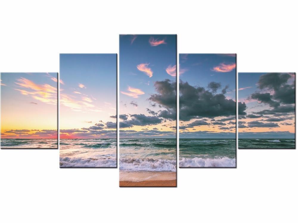 Afternoon In The Sea Canvas Wall Art