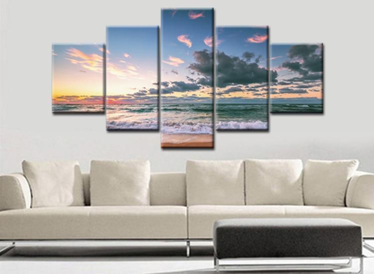 Afternoon In The Sea Canvas Wall Art