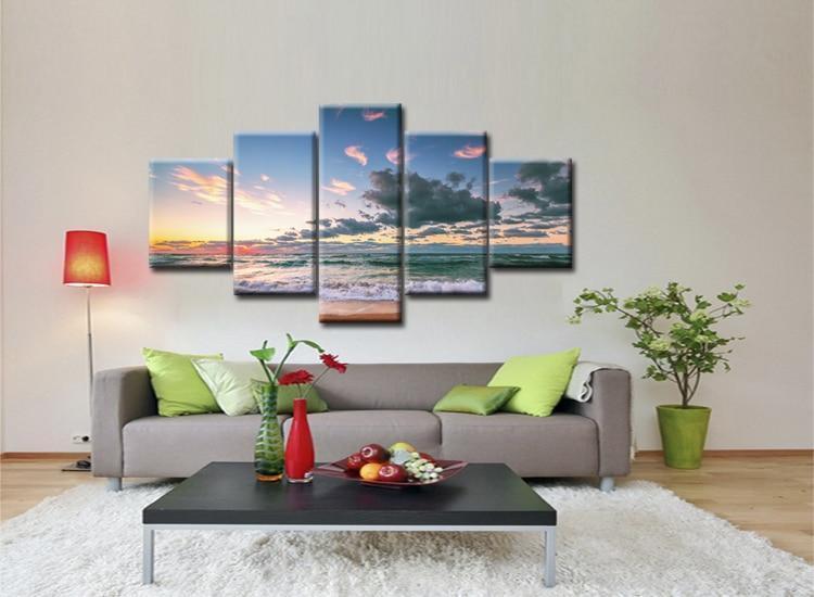 Afternoon In The Sea Canvas Wall Art