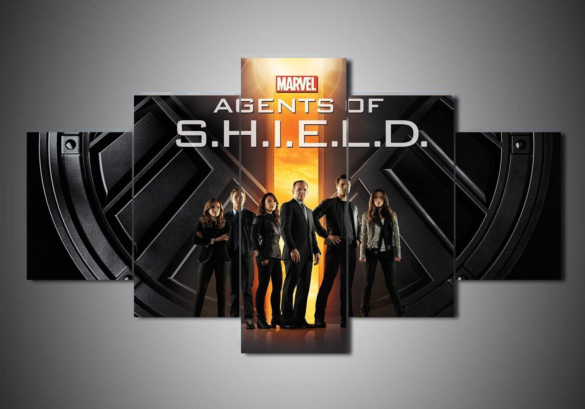 Agents Of S.H.I.E.L.D 1 Marvel Canvas Wall Art
