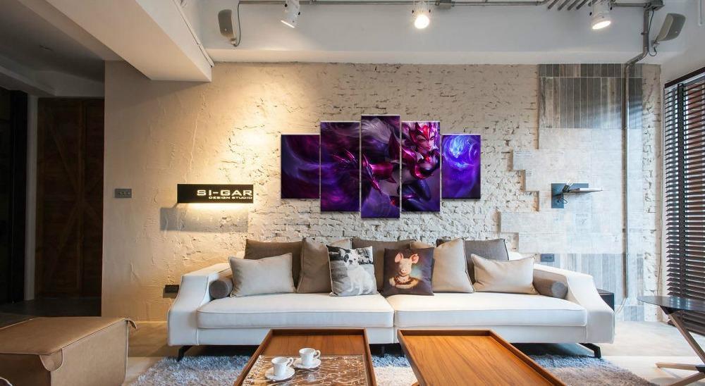 LOL League Of Legends Ahri 3 Gaming Canvas Wall Art