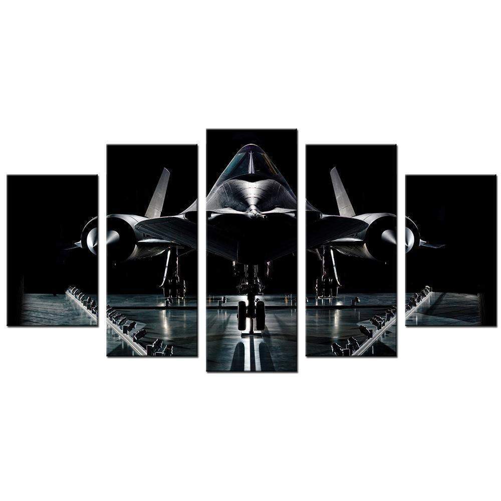 Aircraft Blackbird Airplane Canvas Wall Art