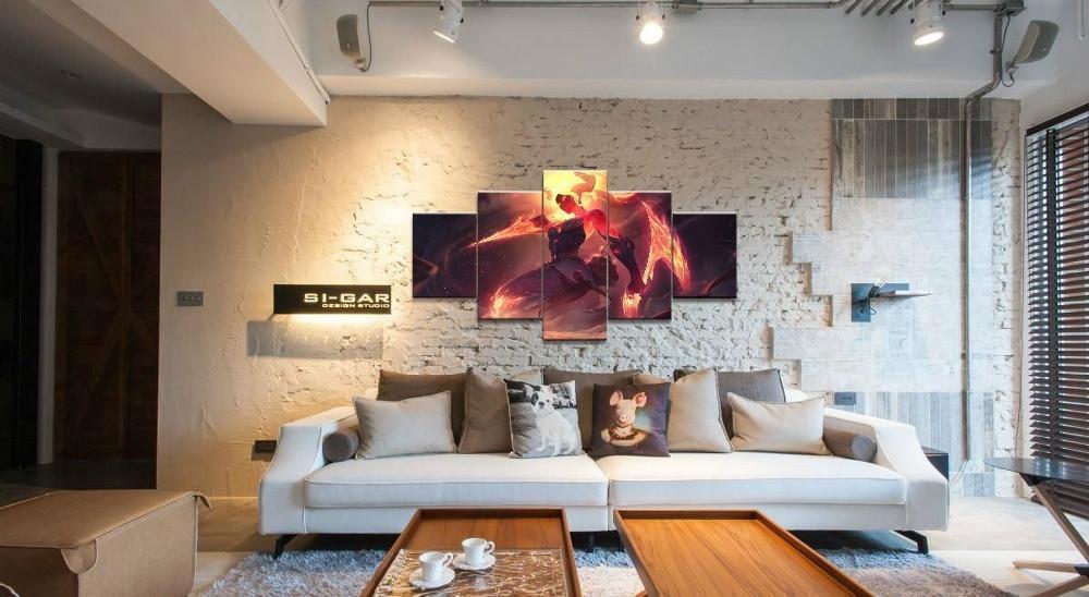 LOL League Of Legends Akali 2 Gaming Canvas Wall Art