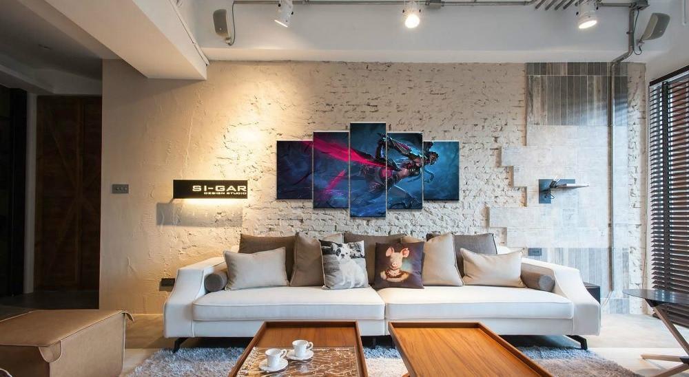 LOL League Of Legends Akali 2 Game Canvas Wall Art