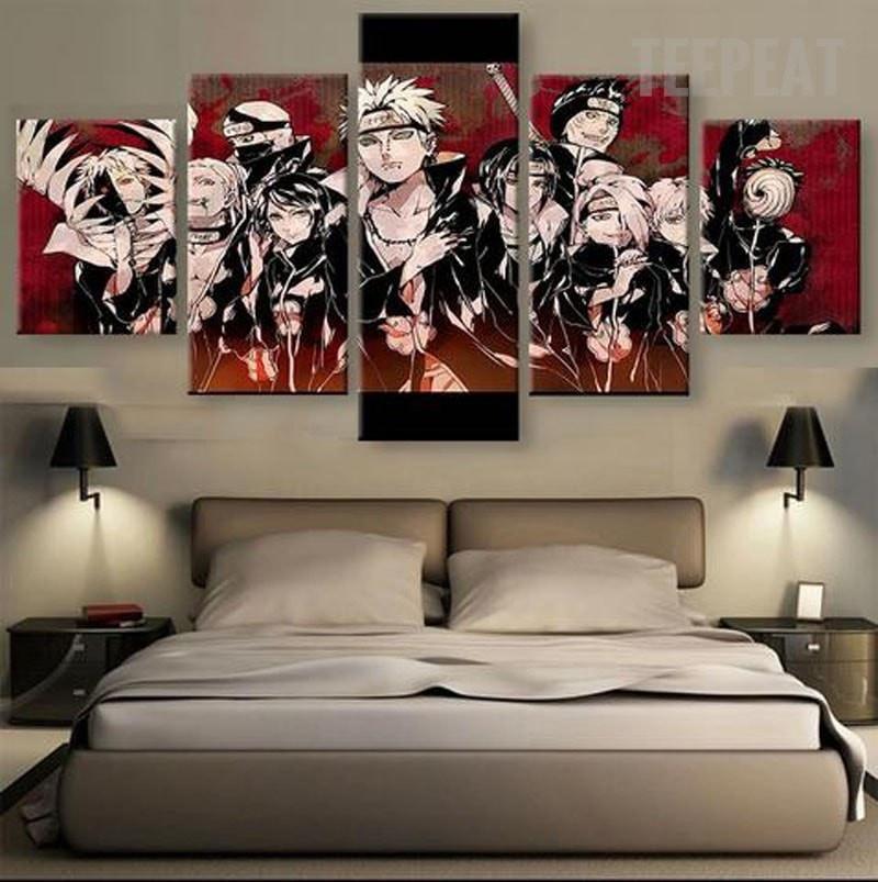 Akatsuki Dragon Ball Z Anime Canvas Wall Art