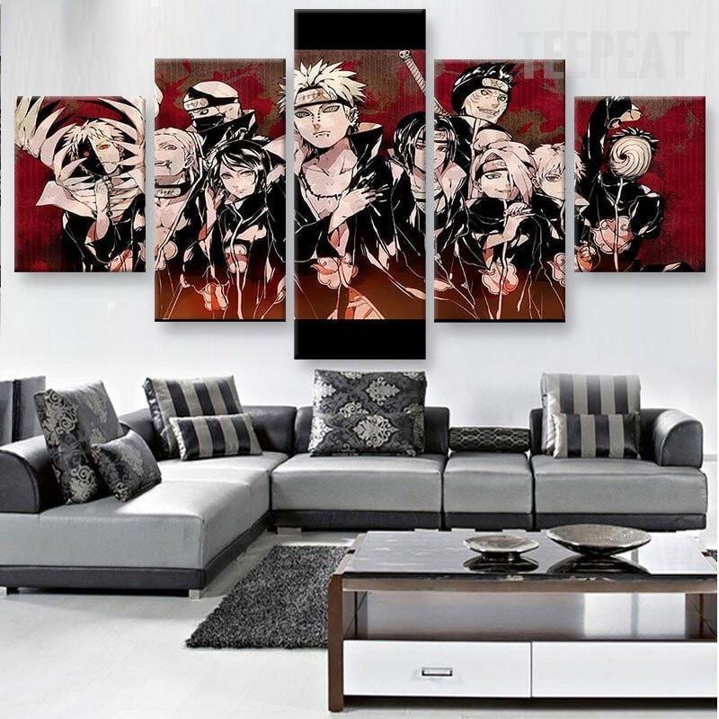 Akatsuki Dragon Ball Z Anime Canvas Wall Art