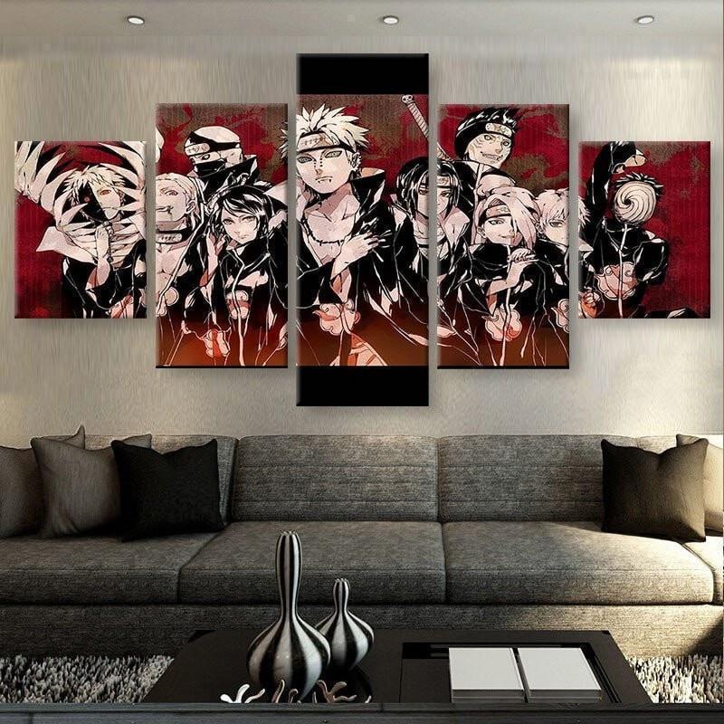 Akatsuki Dragon Ball Z Anime Canvas Wall Art