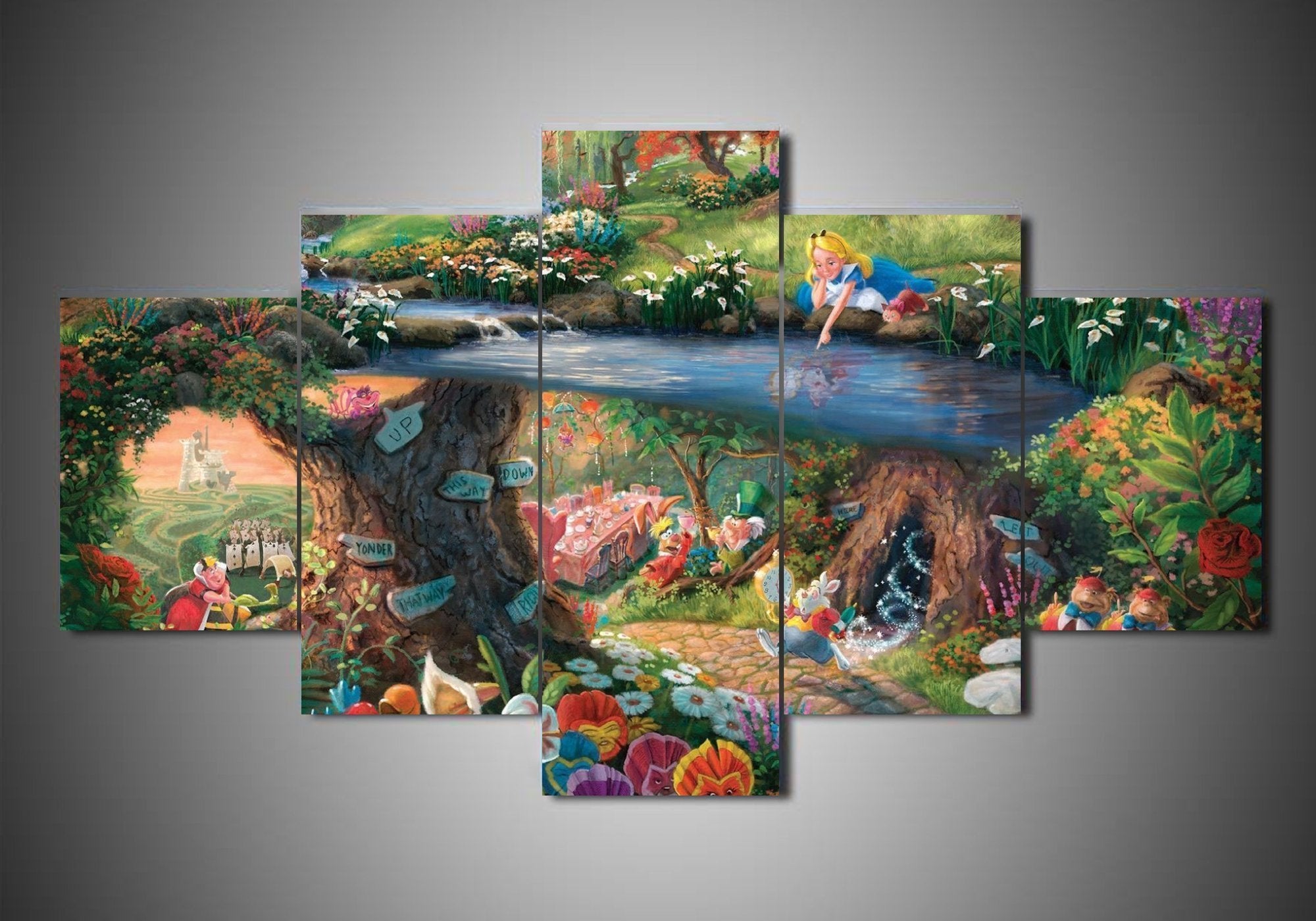 Alice In Wonderland 1 Disney Canvas Wall Art