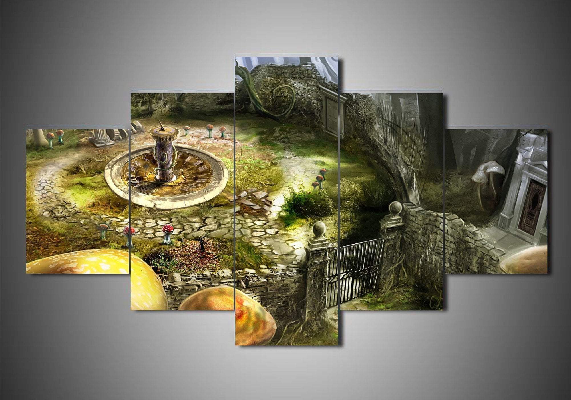 Alice In Wonderland 3 Disney Canvas Wall Art