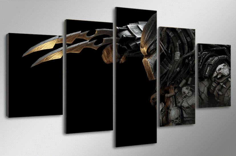 Alien Vs. Predator Movie Canvas Wall Art