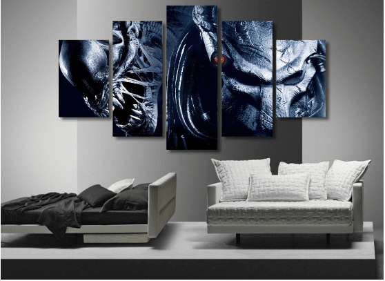 Aliens Vs Predator Requiem Movie Canvas Wall Art