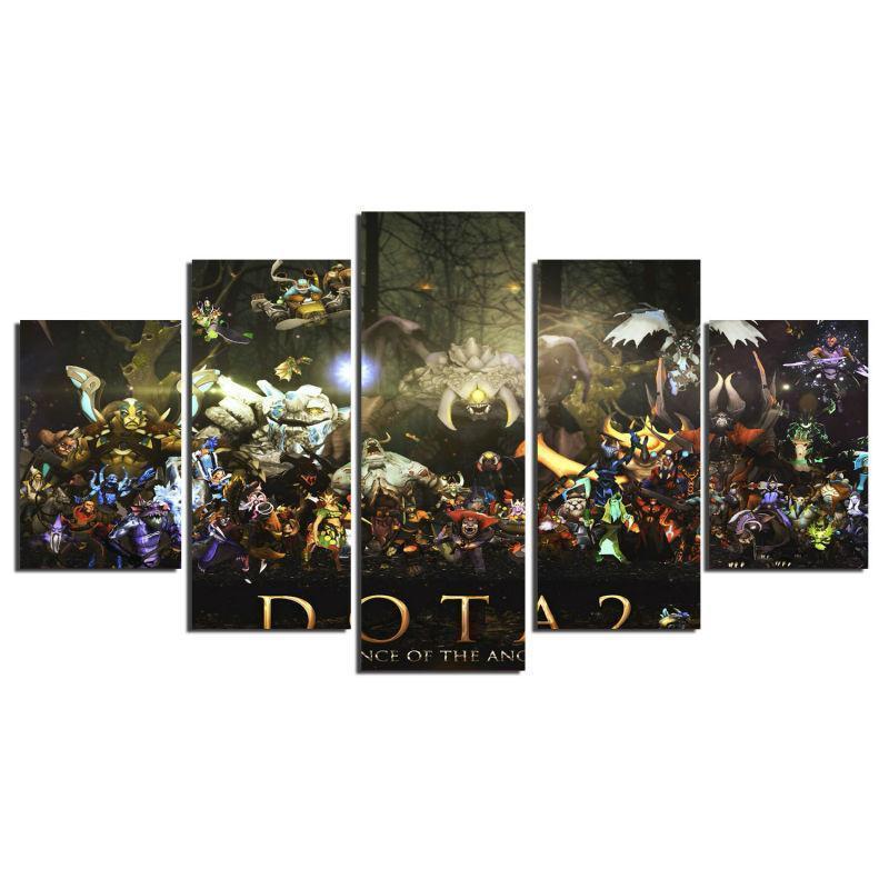 All Go On Roshan Anime Canvas Wall Art