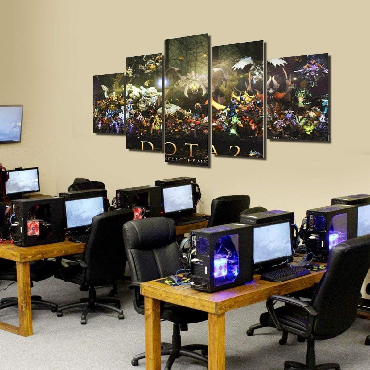 All Go On Roshan Anime Canvas Wall Art