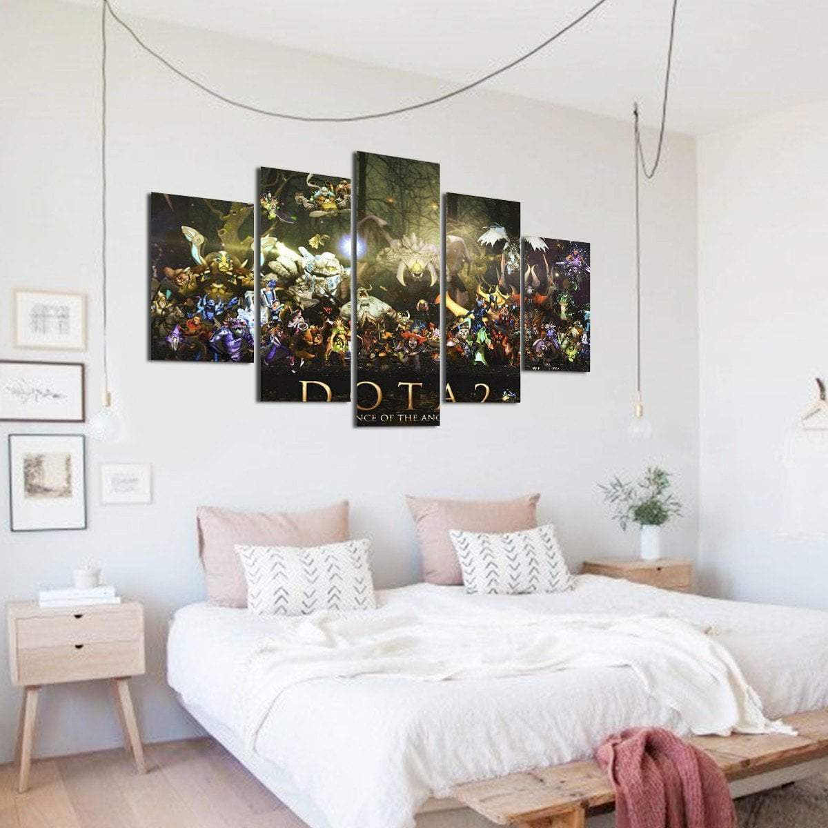 All Go On Roshan Anime Canvas Wall Art