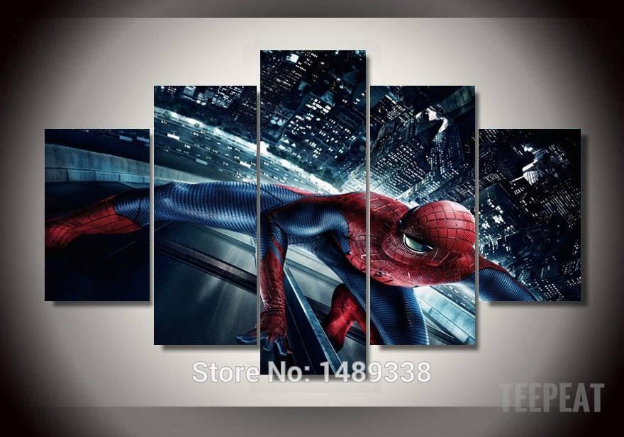 Amazing Spiderman Marvel Canvas Wall Art