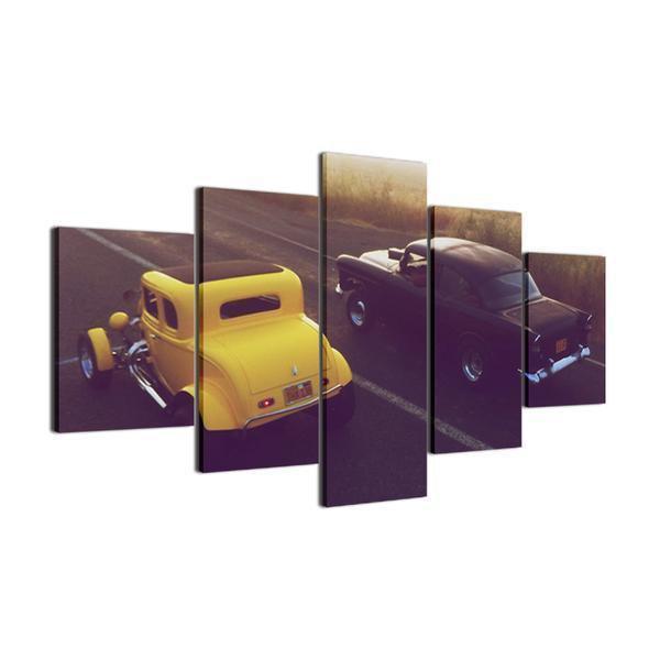 American Graffiti Car &amp;amp; Motor Canvas Wall Art