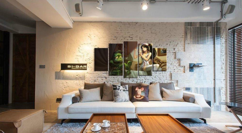 LOL League Of Legends Amumu/Akali Nurse Game Canvas Wall Art