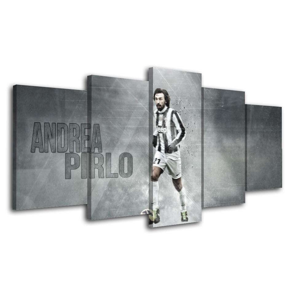 Andrea Pirlo Juventus Sport Canvas Wall Art