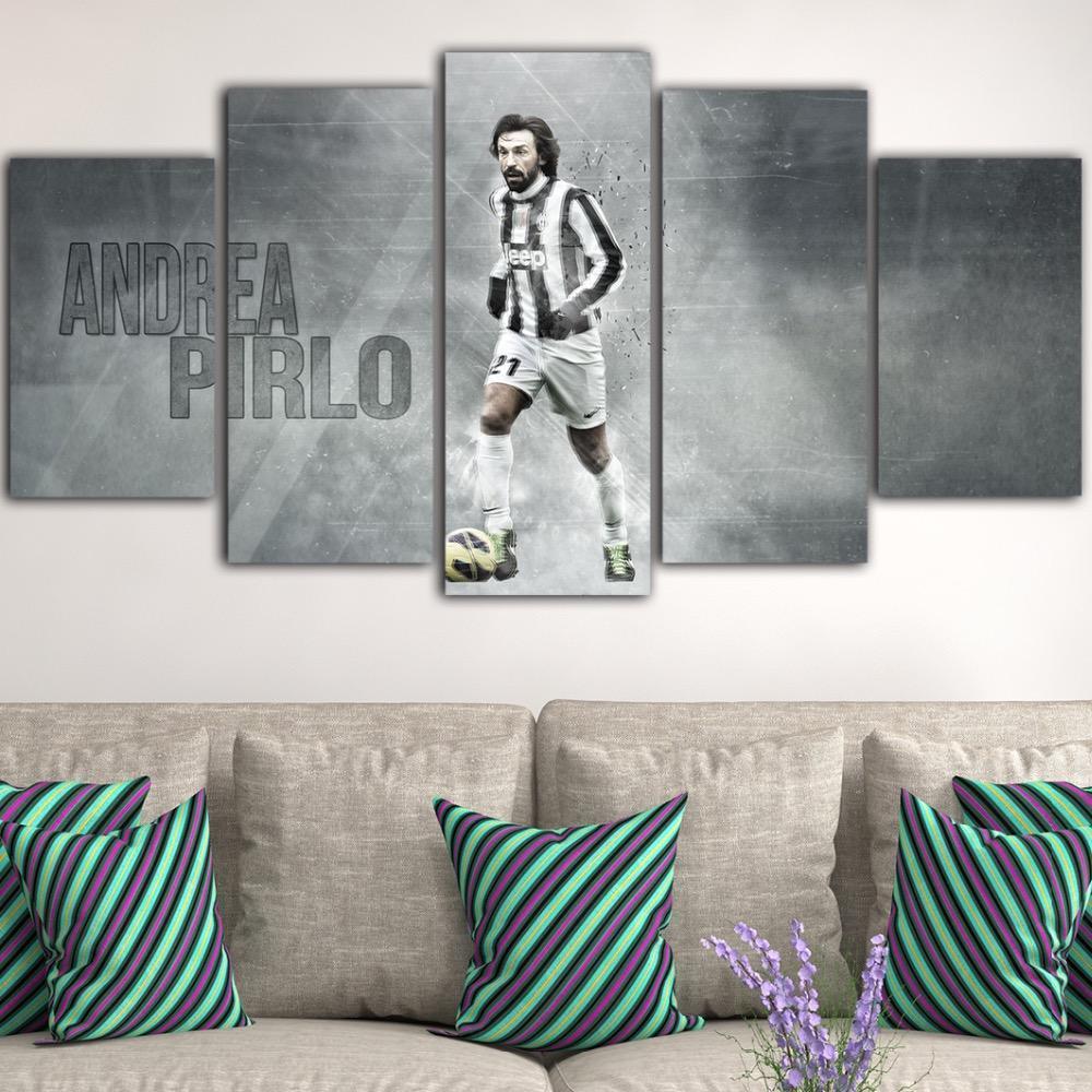 Andrea Pirlo Juventus Sport Canvas Wall Art