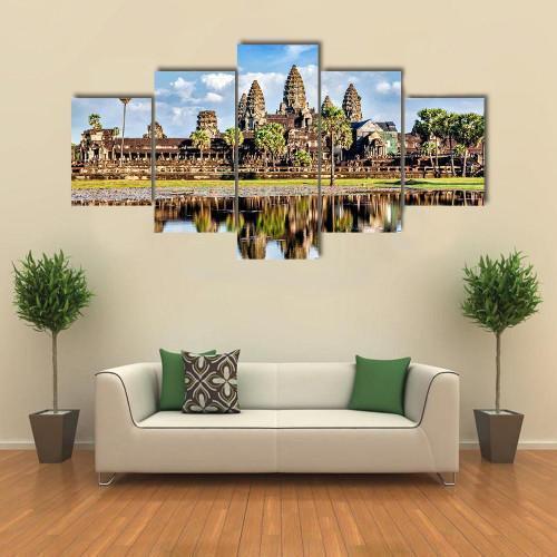 Angkor Wat Temple Nature Canvas Wall Art