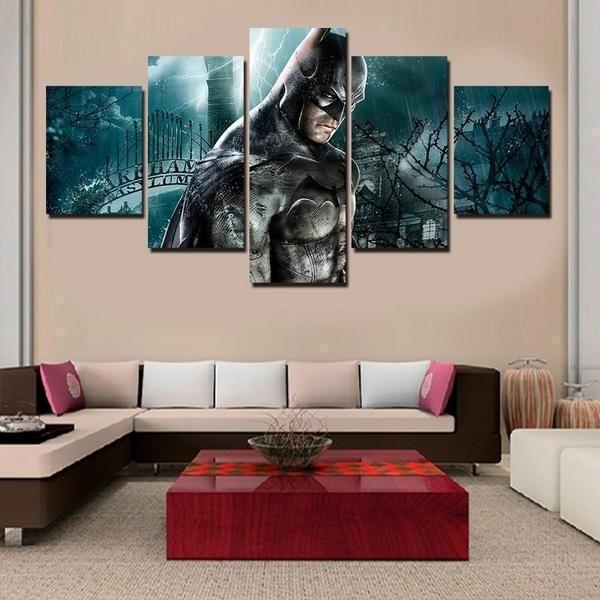 Angry Batman DC Canvas Wall Art