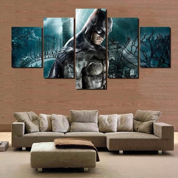Angry Batman DC Canvas Wall Art