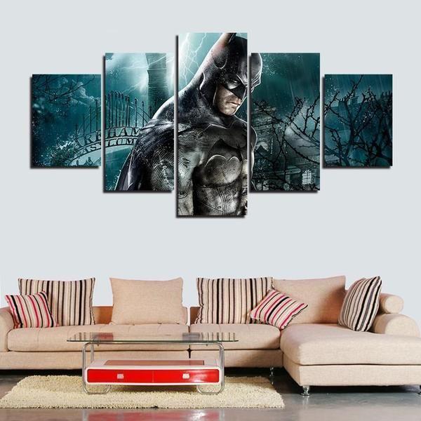 Angry Batman DC Canvas Wall Art