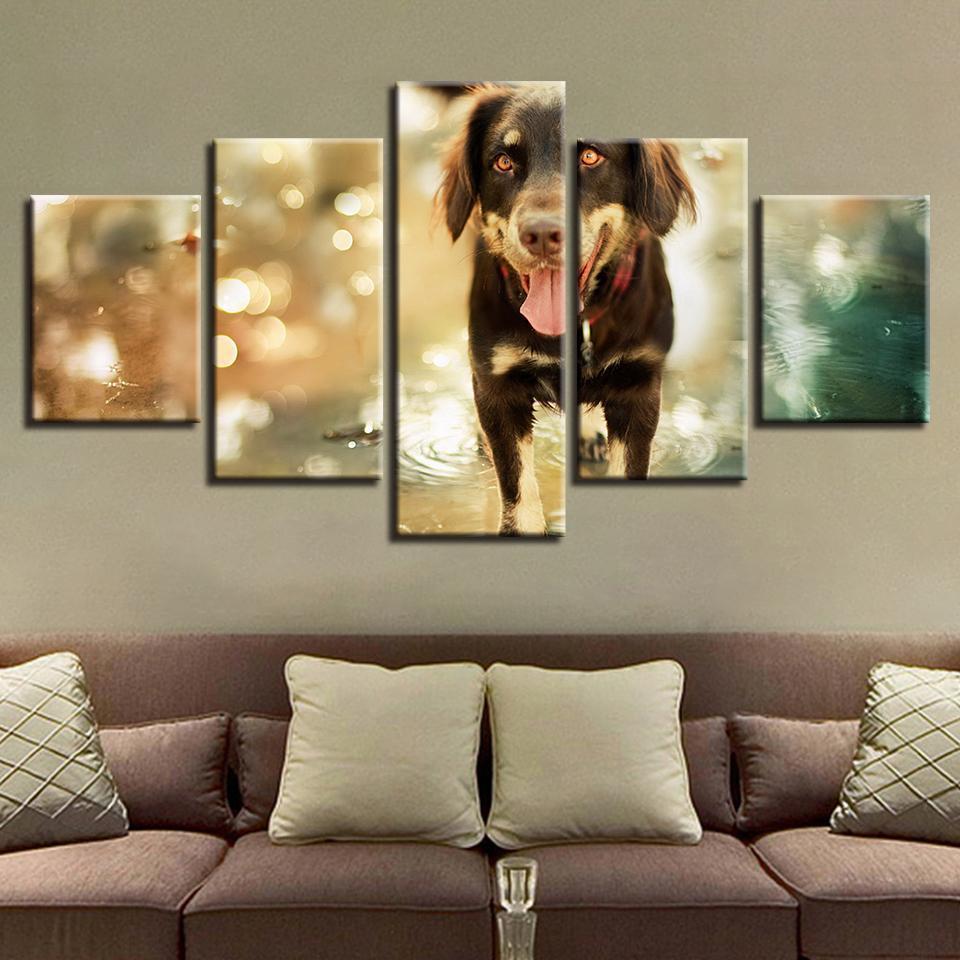 Animal Dog Animal Canvas Wall Art
