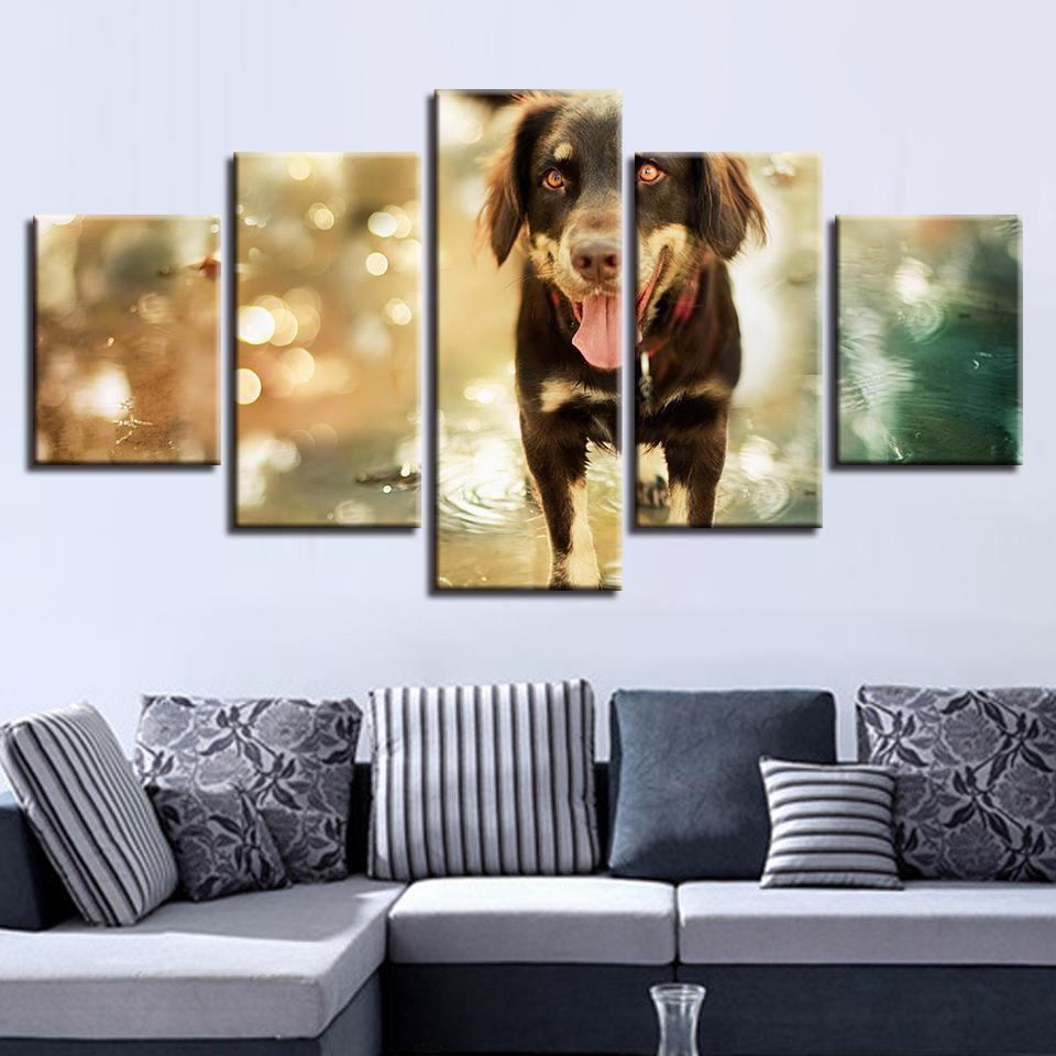 Animal Dog Animal Canvas Wall Art