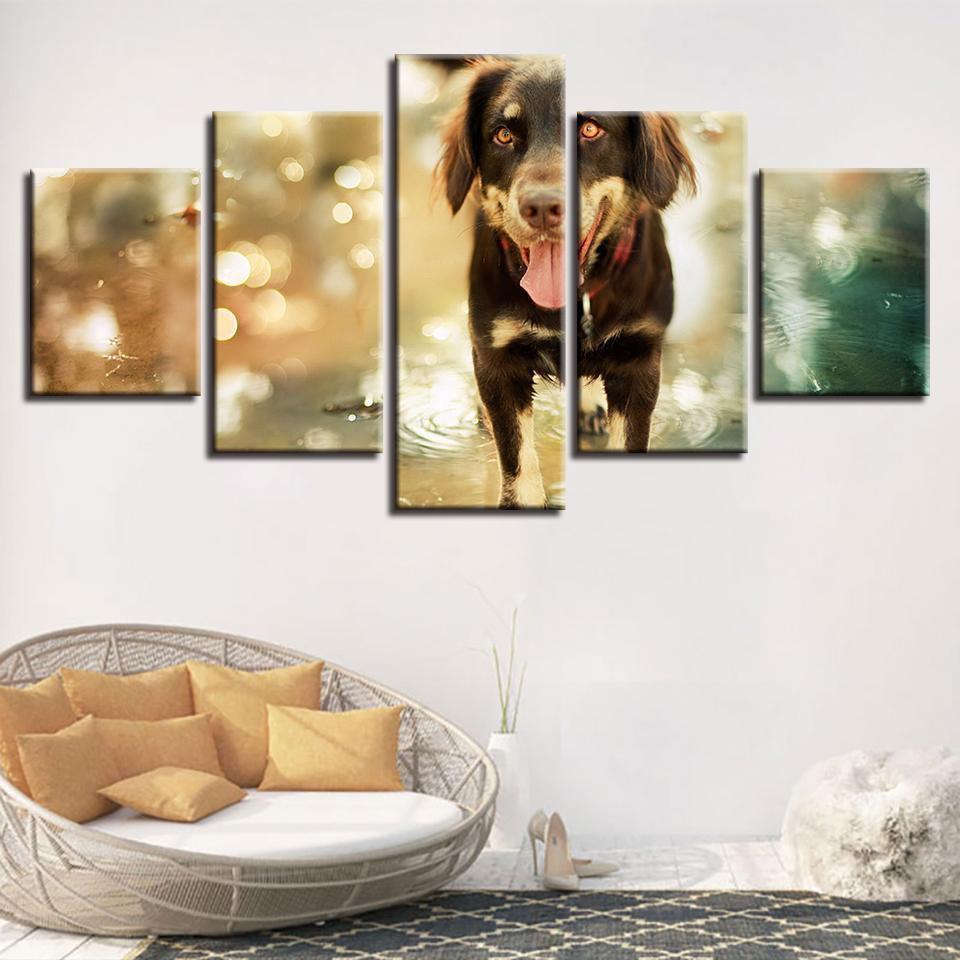 Animal Dog Animal Canvas Wall Art