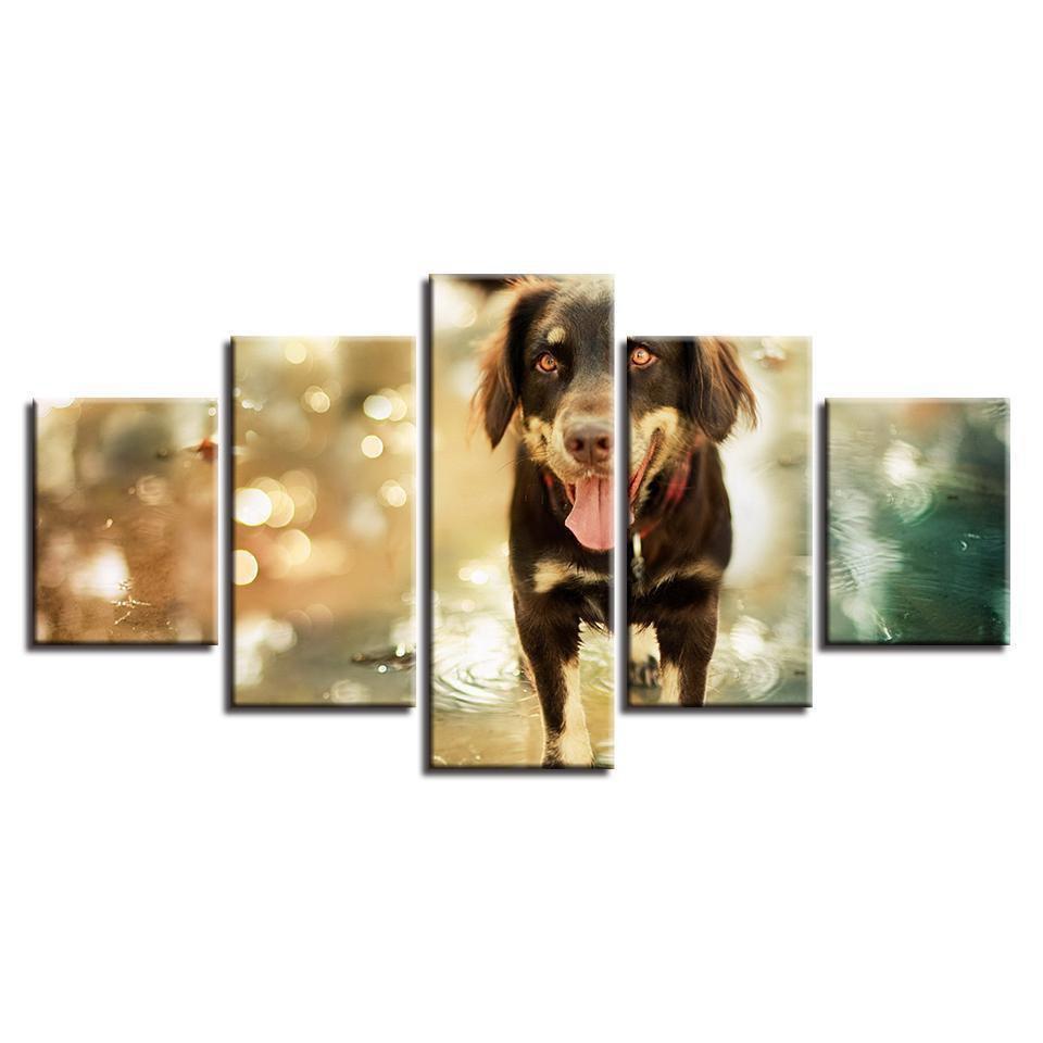 Animal Dog Animal Canvas Wall Art