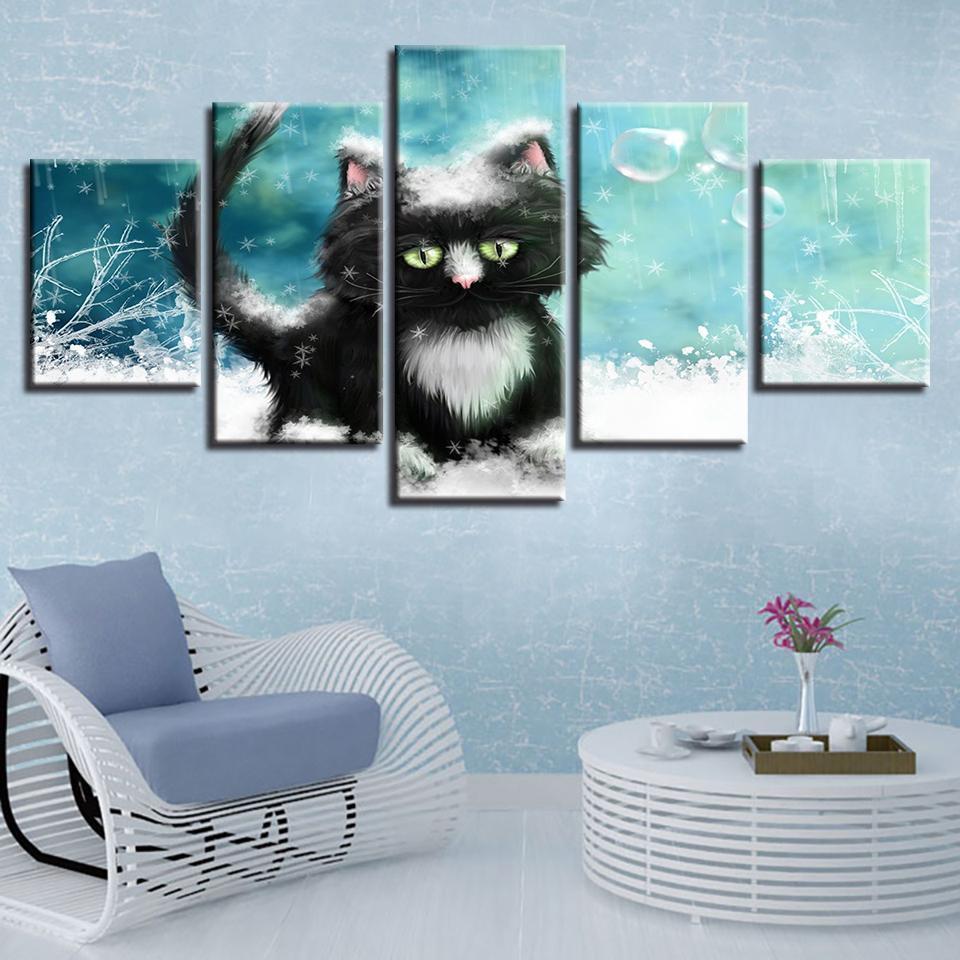 Animal Garfield Cat Animal Canvas Wall Art